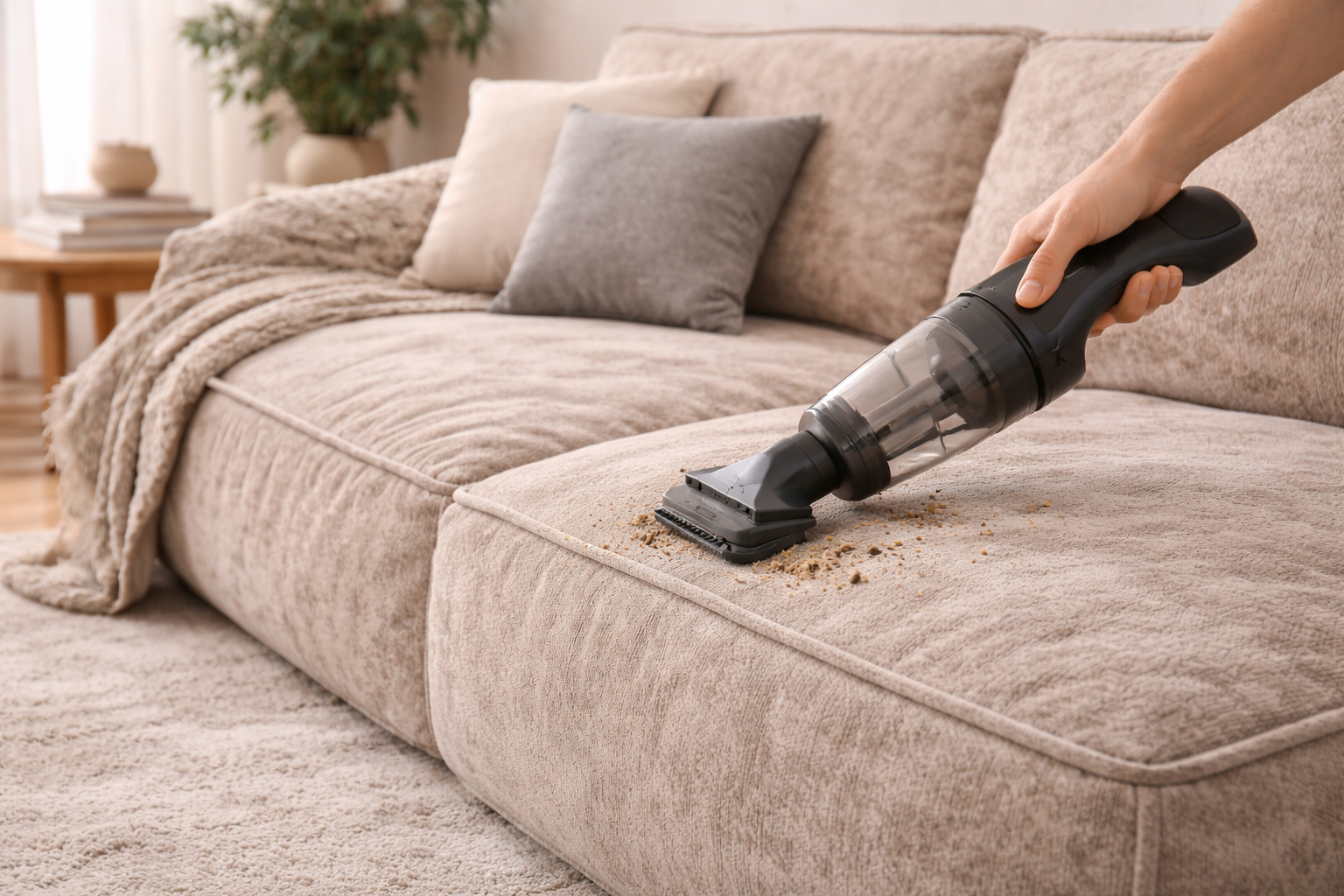 How to Clean a Boneless Couch