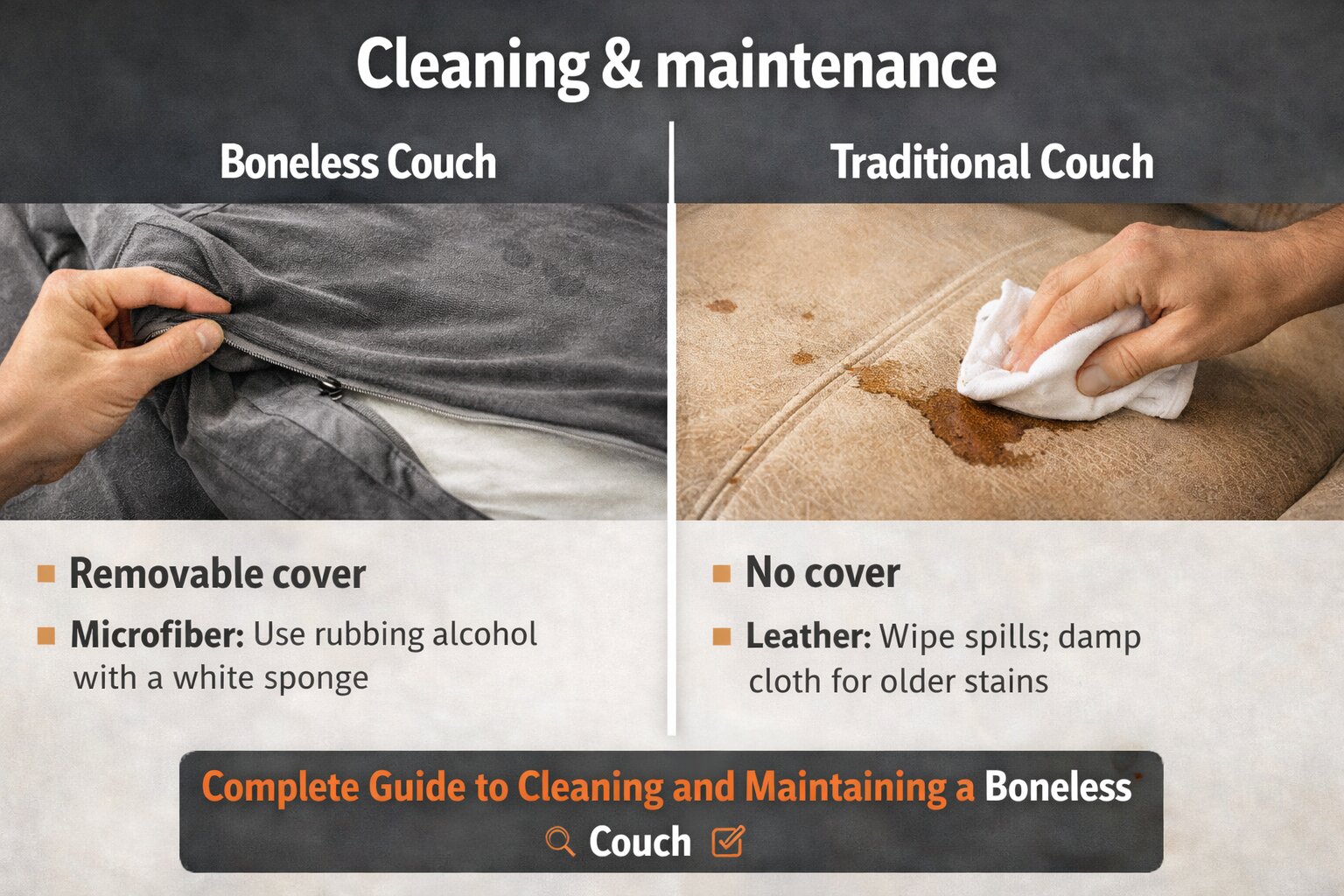 Boneless Couch Vs Traditional Couch Cleaning And Maintenance Xk3n8MqFPZ5Lx7RN