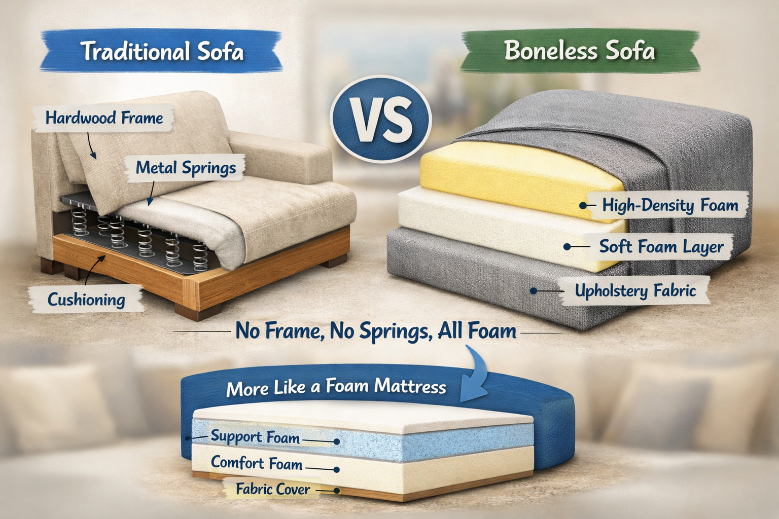 Traditional-Sofa-vs-Boneless-Sofa